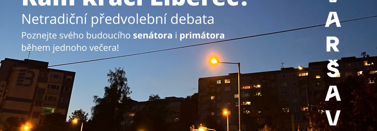 Předvolební debata v kině Varšava