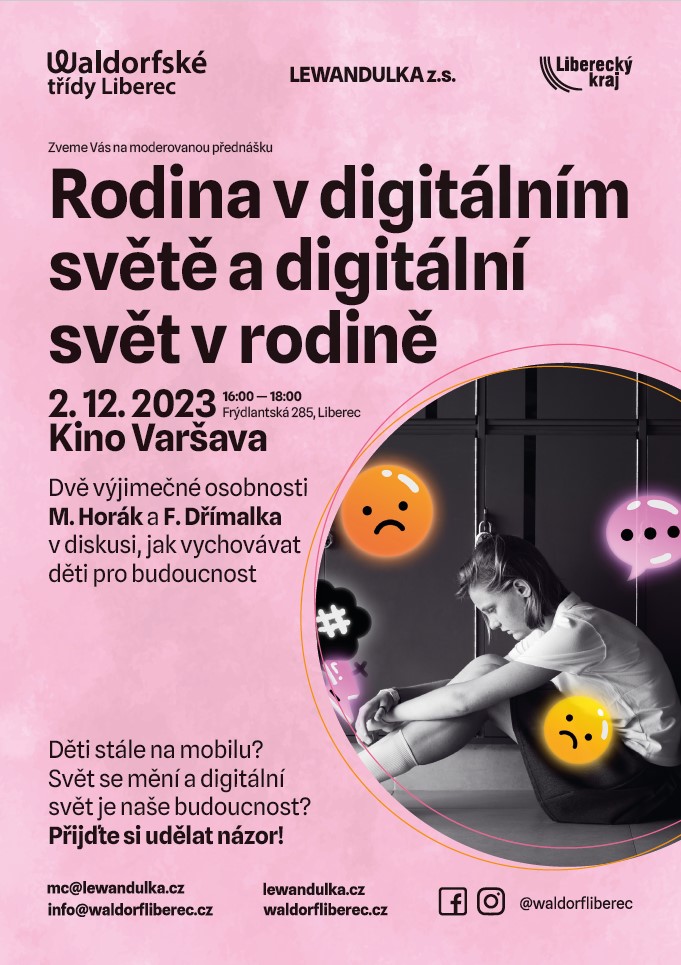 RODINA V DIGITÁLNÍM SVĚTĚ A DIGITÁLNÍ SVĚT V RODINĚ *přednáška - v kině Varšava